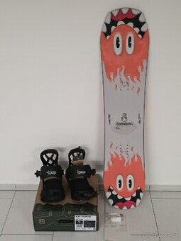 Top dětský snowboard Bateleon s vázáním Nitro