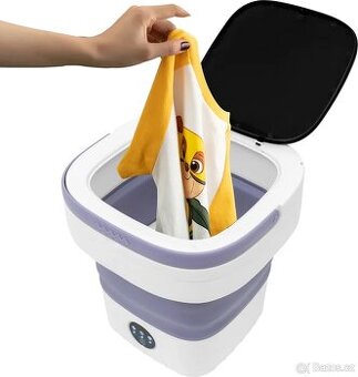 Přenosná cestovní mini pračka 12L skládací