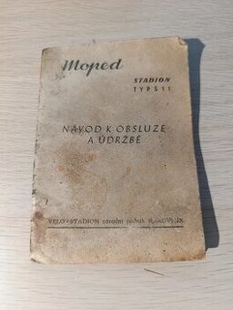 Moped stadion typ S 11 - návod k obsluze a údržbě