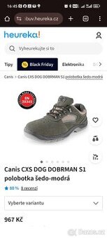 Pracovní boty z Canisu Dog