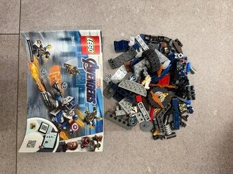 LEGO Super Heroes 76123 Captain America: útok Outriderů