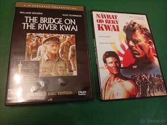 Most přez řeku Kwai,Návrat od řeky Kwai DVD prodám.