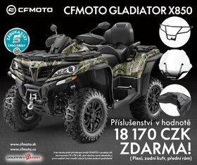 CFMOTO Gladiator X850 EPS maskáč, DPH