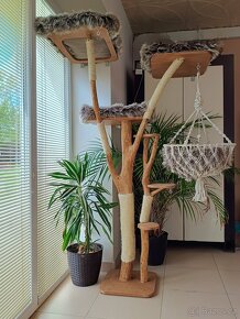 Luxusní kočičí strom , strom pro kočky, škrabadlo