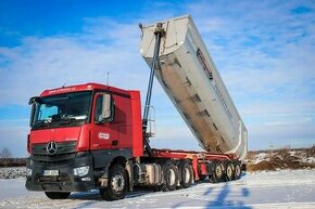 práce pro řidiče nákladního automobilu - sklápěcí návěs