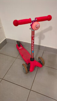 Dětská tříkolová koloběžka MOVINO MINI SCOOTER + zvonek