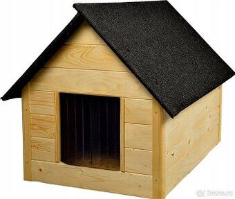 Zateplená dřevěná bouda pro psa s možností personalizace