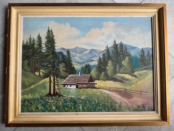 Obraz E.Pavlíček Krajina