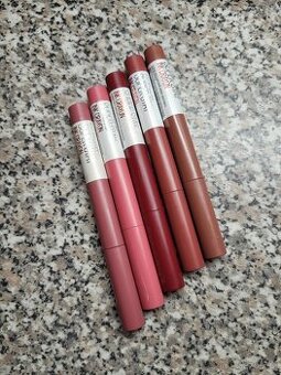 Pět matných rtěnek Super Stay Ink Crayon.zn. Maybelline - 1
