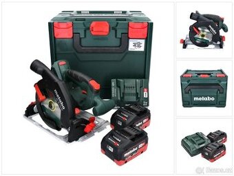 METABO Aku okružní pila + kufr+ nabíječka 18 LTX 57 2 x aku