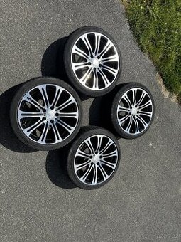 P: Alu 5x120 r18 + letní pneu michelin pilot sport