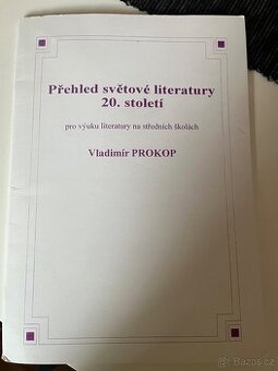 Přehled světové literatury 20. století