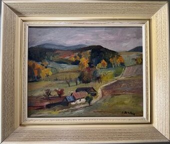 Obraz J.Drha Krajina