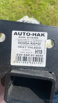 Tažné Škoda Rapid, Seat Toledo