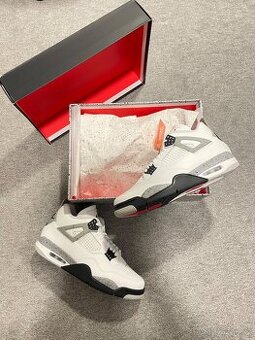 Jordan 4 white cement