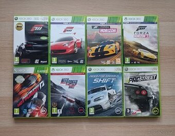 Závodní Auta na Xbox 360