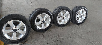 Alu disky 6,5x15 ET50 + pneu 195/65 R15