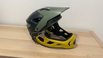 MTB helma s odnímatelnou bradou Uvex Jakkyl HDE, vel. 56-61