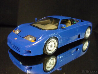 Bugatti EB110 tmavě modré Bburago 1/18