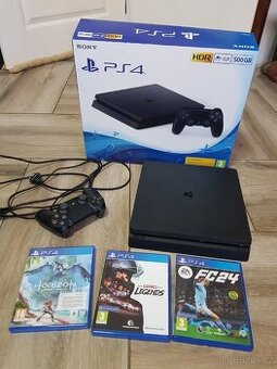 Sony PlayStation 4 Slim 500 gb - stále v záruce