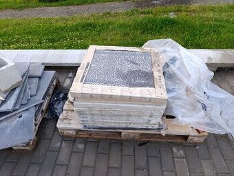 RAKO Kaamos Outdoor DAR66588 dlaždice slinutá černá 60x60 cm