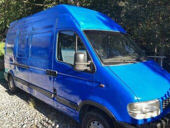 Opel Movano 2,8 DTI, původ ČR, výjimečně zachovalá dodávka