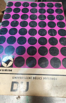 návod k univerzální děličce na frézku