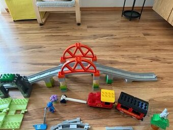 Lego Duplo vláček + tunel + most