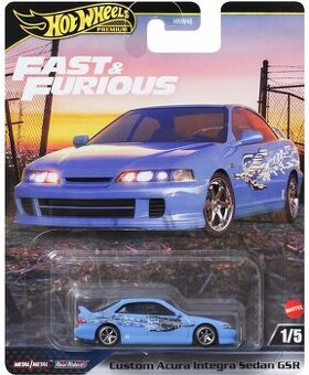Hot Wheels Premium - FandF - Acura Integra Sedan GSR - NOVÉ