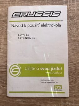 Crussis elektrokolo e-Country 5.6-S Kolo
