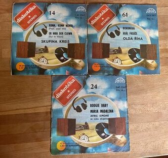 Malé LP diskotéka stereo