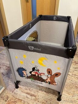 NOVÁ Cestovní postýlka+matrace+zdarma lůžkoviny