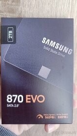 NOVÝ Samsung 870 EVO SSD disk 2TB, SATA 2.5"
