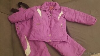 Zimní bunda + oteplováky 116