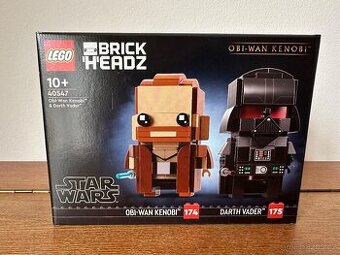 LEGO® BrickHeadz 40547 Obi-Wan Kenobi a Darth Vader