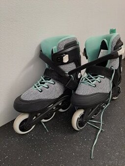 Dámské kolečkové brusle OXELO FIT, velikost 38