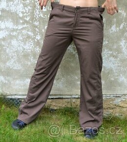 Plátěné pánské kalhoty značky Kenvelo, vel. XL/32