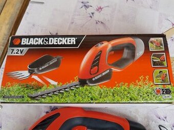 Aku nůžky na trávu a keře black & decker