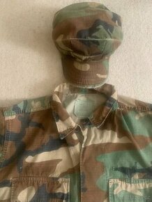 Maskáčová bunda a čepice US - armi