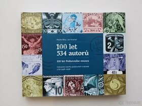 Kniha 100 let, 534 autorů: Výtvarné návrhy poštovních známek