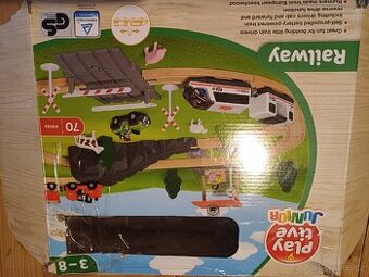 Dětská Železnice dřevěné koleje