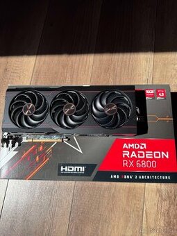 grafická karta SAPPHIRE PULSE Radeon RX 6800 16G rok záruka