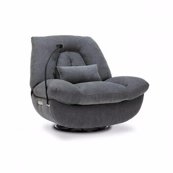 Polohovací elektricky ovládané křeslo TV-7089 GREY2