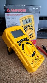 Nerozbitný multimetr AMPROBE HD160C (až 1500 V DC) pro FVE