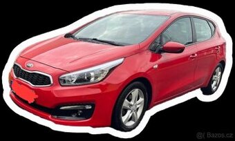 predam diely na kia ceed 1,4 73 kw benzin 6kvaltrok 2015 po