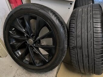 ALU kola Opel Astra K 5x105 r17 Originál, pneu 6mm+TPMS