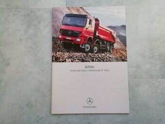 Mercedes Actros stavební - CZ katalog 2005 - doprava v ceně