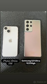 Vyměním iPhone 13mini/Samsung s21 Ultra