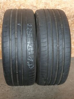 225 45 r 18 dezén 70% R 18 225/45 letní pneumatiky pneu kola