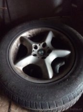 Alu kola BMW X5, R 17 zimní cca na sezonu